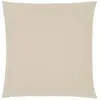 Taie d oreiller Landiha coton beige lin 63x63cm Atmosphera Créateur D'intérieur