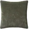 Coussin Otto velours vert kaki 55x55cm Atmosphera Créateur D'intérieur