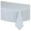 Nappe anti-tache Livia gris 150x300cm - Atmosphera créateur d'intérieu...