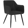 Fauteuil Visoca noir - Atmosphera createur dinterieur