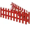 Fééric Lights and Christmas Houten hekje - 20x45cm - Rood