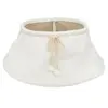 Cache pied de sapin bouclette D.56cm blanc - Feeric lights & christmas
