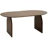 Table à manger "Isana" L180cm marron - Atmosphera createur d'interieur