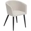 Fauteuil "Marlo" beige - Atmosphera createur d'interieur