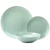 Service de Table 18 Pièces "Colorama" 26cm Vert Menthe