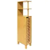 5five - meuble de salle de bain sicela 120x19cm en bambou