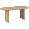 Table à manger Lousada Bois 180x90cm - Atmosphera createur d'interieur