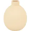 Vase céramique Rily beige H18cm - Atmosphera createur d'interieur - Beige