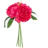 Bouquet de 4 pivoines artificielles Bely rose H31cm Atmosphera Créateur D'intérieur
