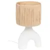 Lampe à poser Tania céramique blanc H47cm Atmosphera Créateur D'intérieur