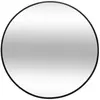 Miroir rond "Alice" D38cm noir - Atmosphera createur d'interieur - Noir