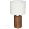 Lampe à poser Vania H50cm marron - Atmosphera créateur d'intérieur
