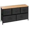 5five - commode basse 5 tiroirs