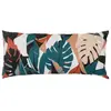 Coussin extérieur ""Deyo"" 35x75cm bleu canard - Bleu canard - Atmosphera createur d'interieur