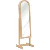 Armoire à bijoux bois Soleya avec miroir Atmosphera - Naturel clair