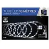 EMINZA Guirlande Lumineuse Intérieur Et Extérieur Tube 18 M 324 Led Blanc Froid Et 8 Jeux De Lumière
