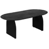 Table basse "Isana" 120x60cm noir - Atmosphera createur d'interieur