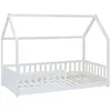 Lit cabane Bosco Blanc 90x190 Atmosphera For Kids