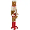 Déco de Noël Casse-Noisette Pain d'épice H 38 cm - Feeric Christmas