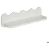ETAGERE MDF VAGUE SALINA L53 - Atmosphera createur dinterieur - Blanc