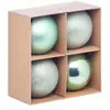 Atmosphera Set van kerstballen, Ø 10 cm, 4 stuks