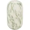 Lumarko, Vase, Vase Arvo, 26 cm, white/green
