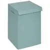 5five - panier à linge "colorama" bleu arctic 74l