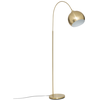 Lampadaire arche Floris doré H177cm Atmosphera Créateur D'intérieur