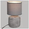 ATMOSPHERA Tafellamp - Nachtlampje - Nachtkast - Grijs - Modern - Verlichting