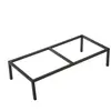 5five Simply Smart - Pieds étagère métal 67x29cm mix n modul noir - 5five