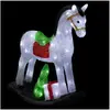 Cheval lumineux extérieur H50cm 70 LED + transfo - Feeric lights & chr...