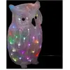 Feeric Lights & Christmas Kerstverlichting figuur - uil - 47,5 cm - 60...