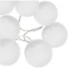 Atmosphera - Guirlande solaire LED 10 boules D6 D, 6 x L, 335 cm Blanc