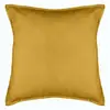 Coussin lilou coton jaune 45x45cm Atmosphera Créateur D'intérieur