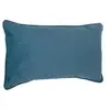 Coussin "Lilou" - bleu 30x50 cm - Bleu - Atmosphera createur d'interieur
