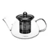 Secret de Gourmet - Theepot - glas/rvs - met filter - 800 ml