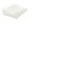 Lot de 4 serviettes de table Jane blanc 40x40cm Atmosphera Créateur D'intérieur