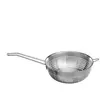 AC-DÉCO Petite passoire avec  manche - D 18 cm - Inox 7,5 cm
