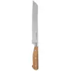 5Five keuken broodmes Elegancia - 1x stuks - RVS - acacia hout - 34 x ...