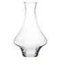 Secret de Gourmet Wijn karaf/decanteer kan 1,65 liter van glas met taps toelopende hals - D16 x H26 cm - Waterkan - Sapkan