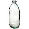 Vase - Atmosphera - Dame Jeanne - Verre recyclé - Transparent - H51 cm