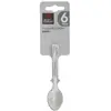 EDM Secret de Gourmet Koffielepels/theelepels - 6 stuks - RVS - 9,5 cm