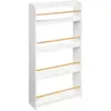 Atmosphera Créateur D'intérieur - Bibliothèque enfant 4 étagères blanc H118cm