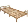 ATMOSPHERA Lit Enfant En Rotin "Liberty" - Beige - 80 X 180 Cm