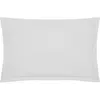 ATMOSPHERA Taie d'Oreiller - Blanc - 50x70cm - 100% Coton - Lavable à 60° - Certifié OEKO-TEX