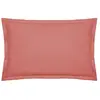 Taie d oreiller Carina coton rose blush 50x70cm Atmosphera Créateur D'intérieur