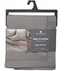 Taie d oreiller Carina coton gris souris 50x70cm Atmosphera Créateur D'intérieur
