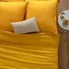 Housse de couette Carina en coton jaune moutarde 140x200cm Atmosphera Créateur D'intérieur