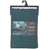 Drap Plat - ATMOSPHERA - Bleu Canard - 240x290 cm - 100% Coton - Poids 0,8 kg