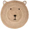 Homemaison - Tapis enfant ourson jute D100cm - Atmosphera créateur d'intérieur